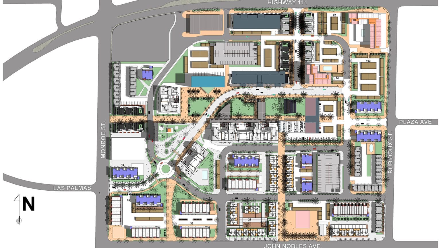 Indio, CA Master Plan Cathexes